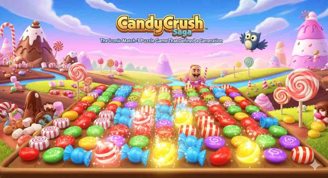 Candy Crush Saga: The famous match-3 puzzle game that changed the world