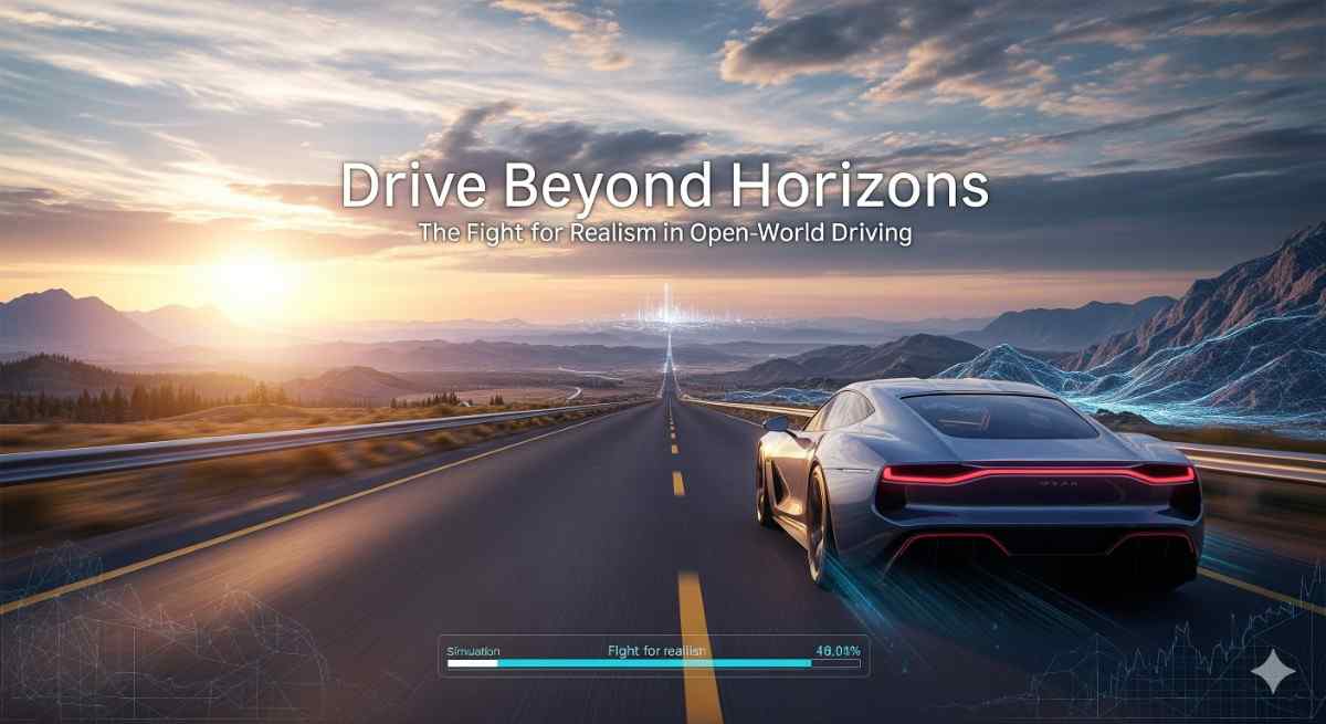 Drive Beyond Horizons: The Fight for Realism in Open-World Driving