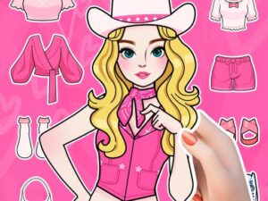 Paper Doll Makeover & Dress Up