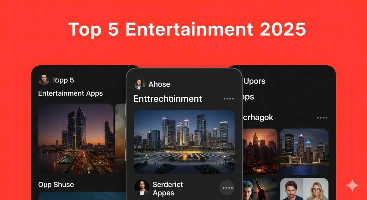 Top 5 Entertainment Apps of 2025